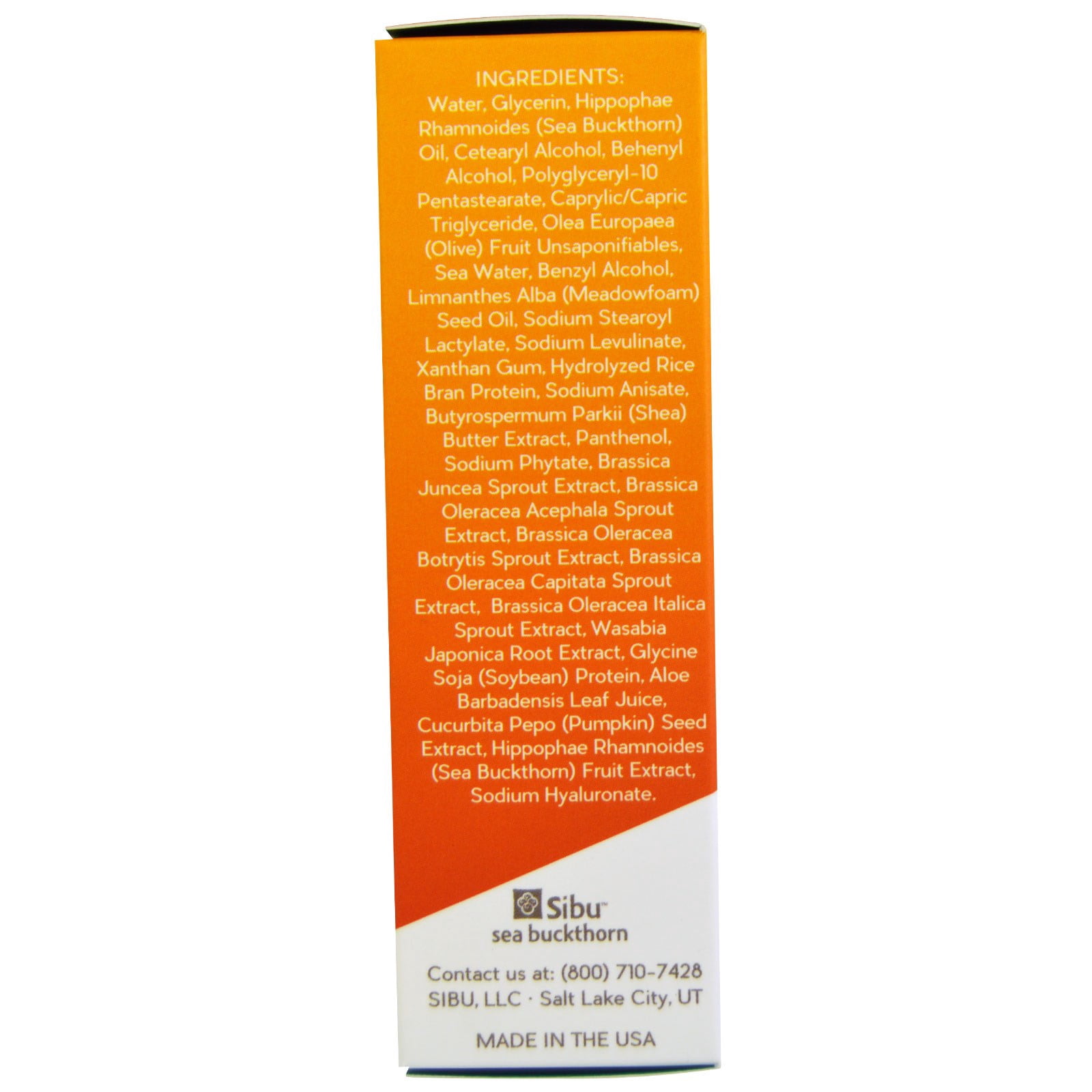 Sibu Beauty Sea Buckthorn Age Defying Eye Cream - 0.5 Oz