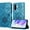 Blue, variant on Case for Samsung Galaxy A36 5G with Credit Card Slot, PU Leather RFID Blocking Flip Wallet Phone Case Stand Shockproof Protective Back Cover for Samsung Galaxy A36 5G, Purple