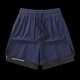 thumbnail image 5 of pstuiky Pantalones cortos deportivos, Pantalones cortos deportivos holgados de tres cuartos con cordón de doble capa para hombre, de color liso, informales, a la moda, 5 of 8