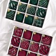 thumbnail image 3 of 12PCS Christmas Ball Ornaments -2.4" Shatterproof Christmas Tree Decorations Xmas Tree Medium Christmas Ornaments Balls with Hanging Loop for Wedding Holiday Party Wreath Home Decor, 3 of 7