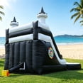 thumbnail image 6 of Relunch 24FT Commercial Grade PVC Inflatable Water Slide with Pool & Dartsboard for Kids and Adults (with Blower), Wet Dry Use, Summer Fun, 24x13x13FT, 6 of 10