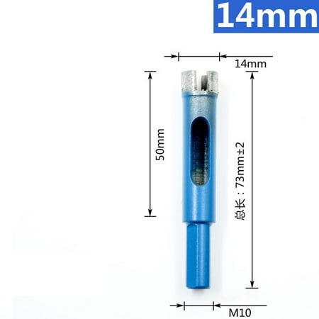 

1pcs 6-75mm Opener Diamond Coated Hole Saw Cutter Glass Marble DrillBits Cutting