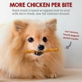 thumbnail image 5 of Riley's Chicken Wrapped Dog Rawhides, 21 Count, 0.37 Pound, 5 of 9