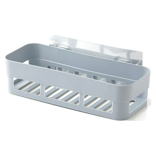 estante de ducha sin perforaciones, estante extraíble para baño, cocina, dormitorio L