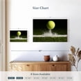 thumbnail image 4 of Elephant Stock Match Point Tennis Wall Art - Horizontal Canvas Wall Art - Living Room Wall Decor - Sports Canvas - Black And Green Decor - 12" x 8", 4 of 8
