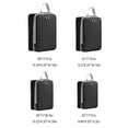 thumbnail image 3 of Clearance Sales! Compression Packing Cubes for Suitcases, 4 Pcs Set Packaging Bags Space Saving Travel Essentials, Compressible Expandable Luggage Organizer Bags Set for Carry On, 3 of 7