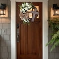 thumbnail image 5 of Tyidzon Easter Wreaths for Front Door, Easter Spring Wreath On The Outdoor Front Door Welcomes Summer Flowers for Home, Rural Outdoor Interior Decoration Home Decor, 5 of 8