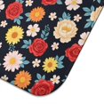 thumbnail image 5 of Pioneer Flower Floral Print Pattern Kitchen Dish Drying Mat 1 Pack, Ultra Absorbent Microfiber Drainer Mat, 16"x18", 5 of 6