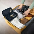 thumbnail image 5 of Equate Beauty Cosmetic Bag - Compact Double Compartment Train Case, 5 of 5