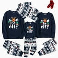 thumbnail image 4 of PatPat Baby Pajamas Christmas Family Matching Pjs One Piece Long Sleeve Reindeer Romper Infant Clothes Flame Resistant Sleeper,12-18 Months, 4 of 12