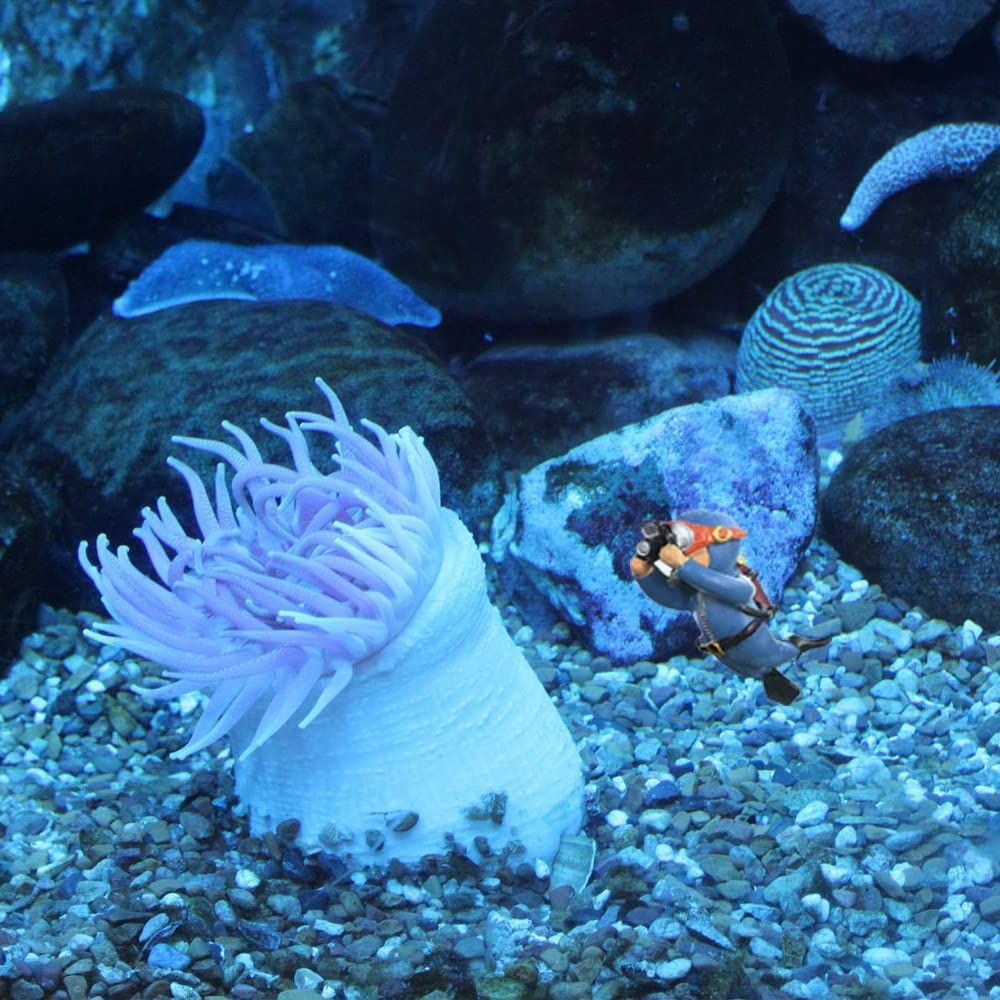 Buy 2 Pack Fish Tank Decorations Lovely Diver Ornament Floating Device