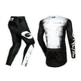 thumbnail image 2 of O'Neal 2024 Mayhem Scarz Motocross Offroad Riding Jersey Pant Combo (Black/White, Large/38), 2 of 7