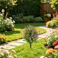 thumbnail image 4 of Árbol Artificial Realista de 50 Cm (20 Pulgadas) para Colocar En El Suelo, Ideal para Decoración de Jardines Exteriores. Estaca de Plástico Realista para Céspedes, Caminos y Paisajismo, Perfecta para, 4 of 6
