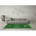 thumbnail image 3 of Ahgly Company Indoor Rectangle Animal Emerald Green Traditional Area Rugs, 2' x 3', 3 of 4