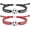 black red 2pcs, variant on Soccer Charm Bracelet Gift 2PCS for Boys Girls Kids Adults | Stylish Sports Jewelry | Great Birthday or Coach Appreciation Gift(black 2pcs)