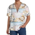 thumbnail image 3 of Disketp Men's Hawaiian Cute Animals Print Shirts Button Down Holiday Beach Shirts-Large, 3 of 7
