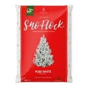 SnoFlock The Original Premium Self-Adhesive Snow Flock Powder with ShimmerSpec - Ultra-Realistic Snow Effect for Christmas trees & Decor | Exclusive Formula | 2 Pounds [0.90Kg]