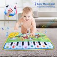 thumbnail image 5 of Cozyroom 39x60cm Baby Musical Carpet Children Play Mat Girls Piano Music Gift Boy Educational Mat, 5 of 7