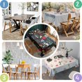 thumbnail image 4 of I Love My Dogs Art Rectangle Tablecloth 60"x84",Waterproof Polyester Rectangle Table Cloth, Wipeable Spillproof Polyester Tablecloth for Dining, Camping, Indoor and Outdoor, 4 of 5