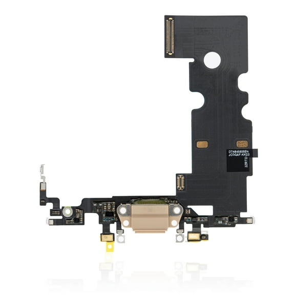 Replacement Charging Port Flex Cable Compatible For iPhone 8 / SE (2020) (Premium) (Gold)