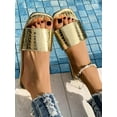 thumbnail image 3 of PU Leather Open Toe Sandals, 3 of 5