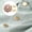 gold pink, variant on Sharprepublic Decorative Rhinestone Button Cover DIY Decoration Clip on for Dress Suit Hat