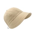 thumbnail image 2 of Casquette de Chapeau de Soleil, Casquette pour les Femmes Protection Solaire en Coton à Large Bord Réglable Chapeau de Plage d'Été Réglable pour l'Extérieur, 2 of 8