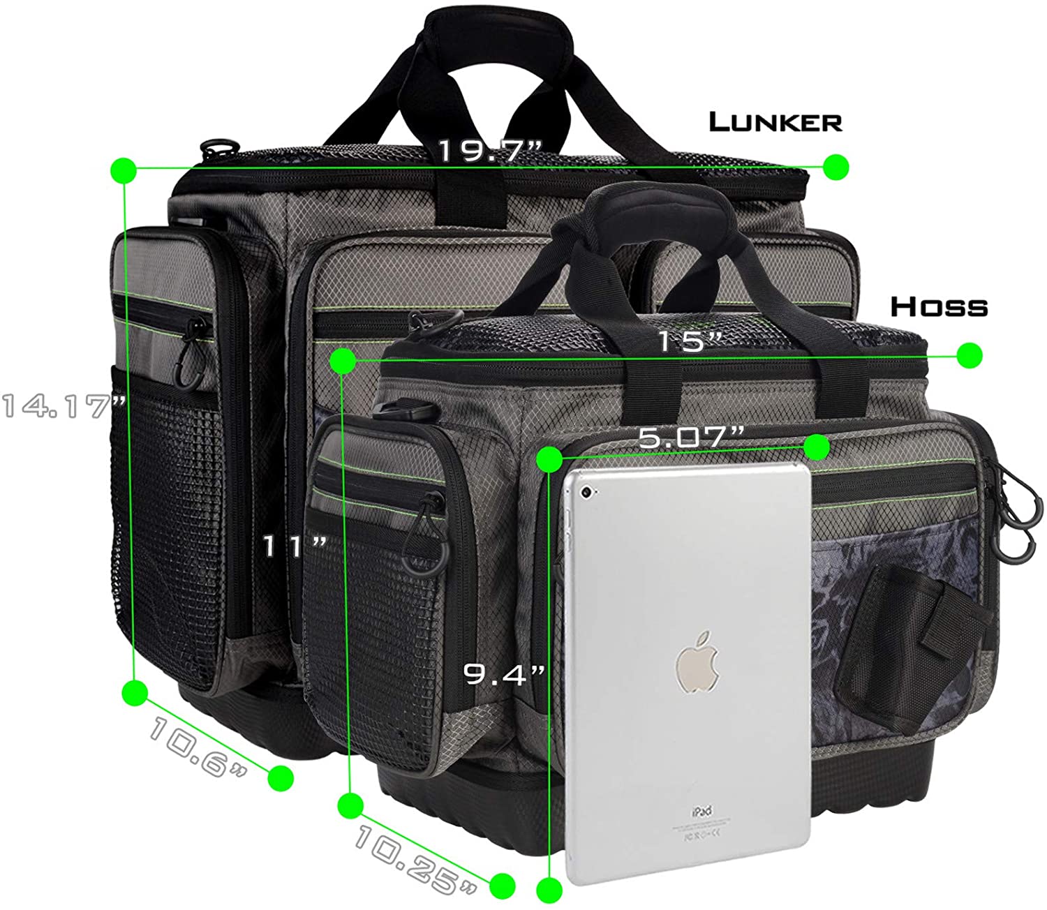 KastKing Fishing Gear & Tackle Bags - Saltwater Resistant Fishing Bags - Fishing Tackle Storage Bags