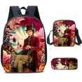thumbnail image 1 of wonka school bag backpack student 16-inch wonka series children's school bag three-piece set backpack style, 1 of 5
