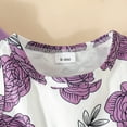 thumbnail image 6 of Tiijoy Newborn Girls Floral Print Sleeveless Dress Cardigan Headband Outfits, Sizes 9-12M, 6 of 8