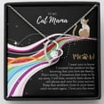 thumbnail image 3 of To My Cat Mama, Cat Mom, Until We Meet Again Necklace, Loss of Cat memorial necklace, Cat loss gifts, Rainbow Bridge Cat, Pet sympathy gift Personalized Jewelry, Custom Message Card, Gift Box, 3 of 8
