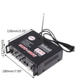 thumbnail image 4 of Stereo Hifi Car Home Subwoofer Car Car Amplifier Amp Sound Speaker Edr Led Design Amplifiers 600w ,Bass & Treble Control, 4 of 6