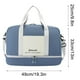 thumbnail image 3 of Gran Capacidad Bolso de Viaje Plegable Mochila Deportiva, Bolsa de Viaje Duffel Bag, Estilo Moderno, Resistente al Agua, Impermeable, Plegable, Portátil, para Viajar, para Dormir, con, 3 of 8