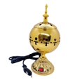thumbnail image 1 of Billuyoard Incense Burner Height Frankincense Arab Censer for Yoga Office Ornament  Aromaterapia y Aceites Esenciales Oro 12 cm, 1 of 1