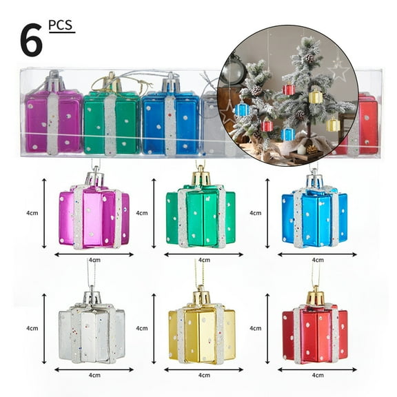 WNFJR Mini Christmas Balls Ornaments, Small Shatterproof Christmas Baubles for Xmas Christmas Tree, Hanging Ball for Holiday Wedding Party Christmas Decorations