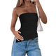 thumbnail image 1 of Camiseta Sin Mangas Sexy de Moda de Verano Negra S, 1 of 7