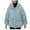 Light Blue, variant on Hueook Winter Warm Down Jackets for women Plus Size Zip Up Casual Winter Mid-length Windproof with Pockets Quilted Puffer Thin Jacket Coat Outwear Tops