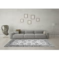 thumbnail image 3 of Ahgly Company Indoor Rectangle Abstract Gray Modern Area Rugs, 4' x 6', 3 of 4