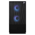 thumbnail image 2 of Gabinete Gamer XTREME PC GAMING Air Flow Micro Torre Micro ATX 3 FAN Mesh Cristal Templado ARGB Negro, 2 of 6