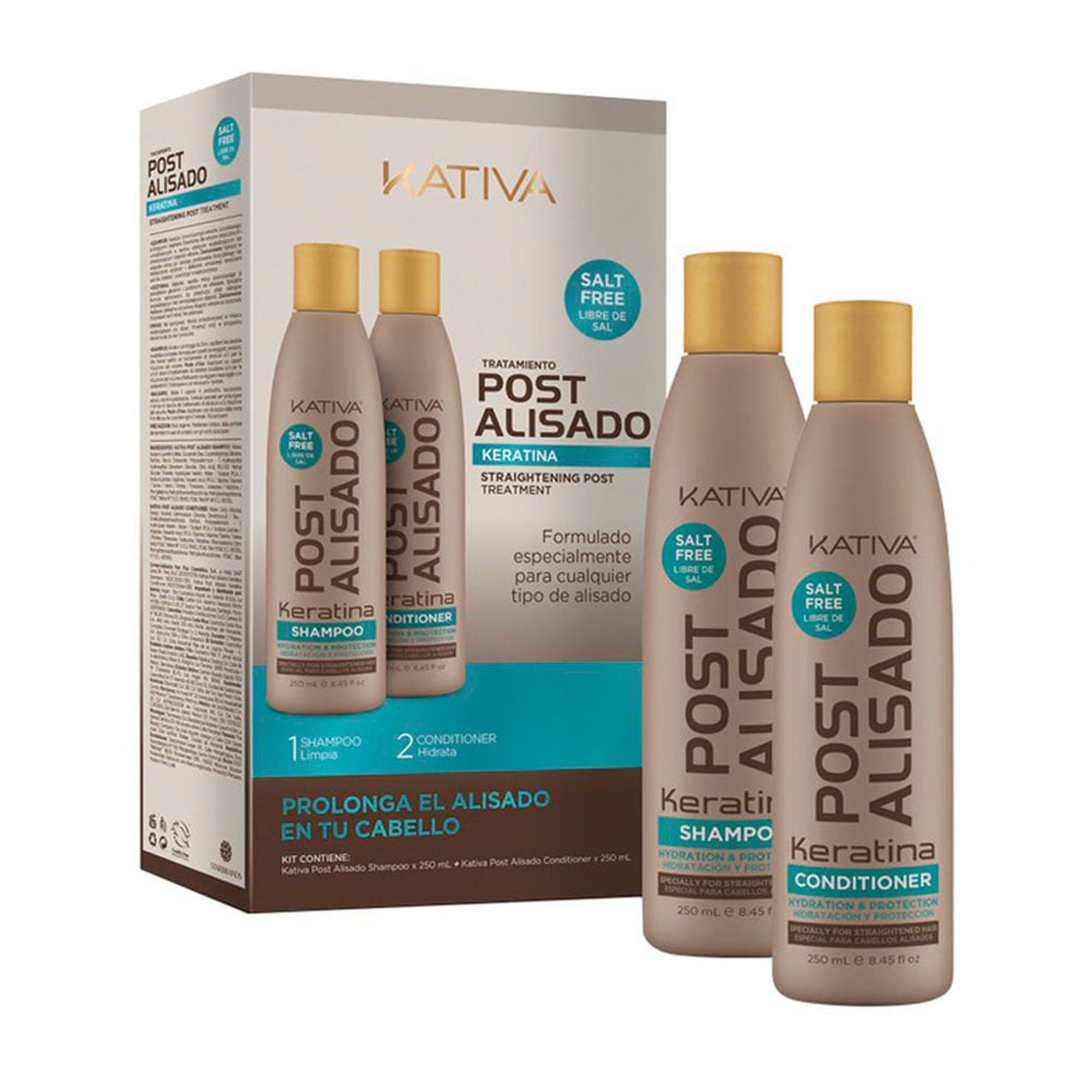 Shampoo Y Acondicionador Tratamiento Post