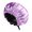 Light Purple, variant on Sleep Cap Double Layer Satin Bonnet with Adjustable Button for Hair Care and Nightly Beauty Routine Ideal for Women Undergoing Chemo Treatment Light Purple