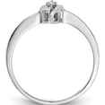 thumbnail image 2 of 14K White Gold Polished Aa Diamond Ring (Size 6) Made In United States y1658aa, 2 of 5