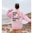 thumbnail image 3 of Christian Mom Sweatshirt Motherhood Is Kingdom Work Faith Graphic Pullover, 3 of 6