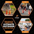 thumbnail image 7 of Xpose Safety 28 Inch Orange Traffic Cones, 24 PACK - Multipurpose PVC Plastic Safety Cone for Parking, Soccer, Caution, Kids and Construction, 7 of 7