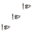 thumbnail image 1 of Inteprter 10 piezas de ganchos de metal para pantalones, sujetadores de galvanoplastia antioxidantes extraíbles portátiles reutilizables, vestidos, Type1 NO1 Inteprter CBP131593, 1 of 1