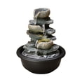 thumbnail image 3 of Mini fuente de mesa de cascada con luz perfecl, 3 of 8