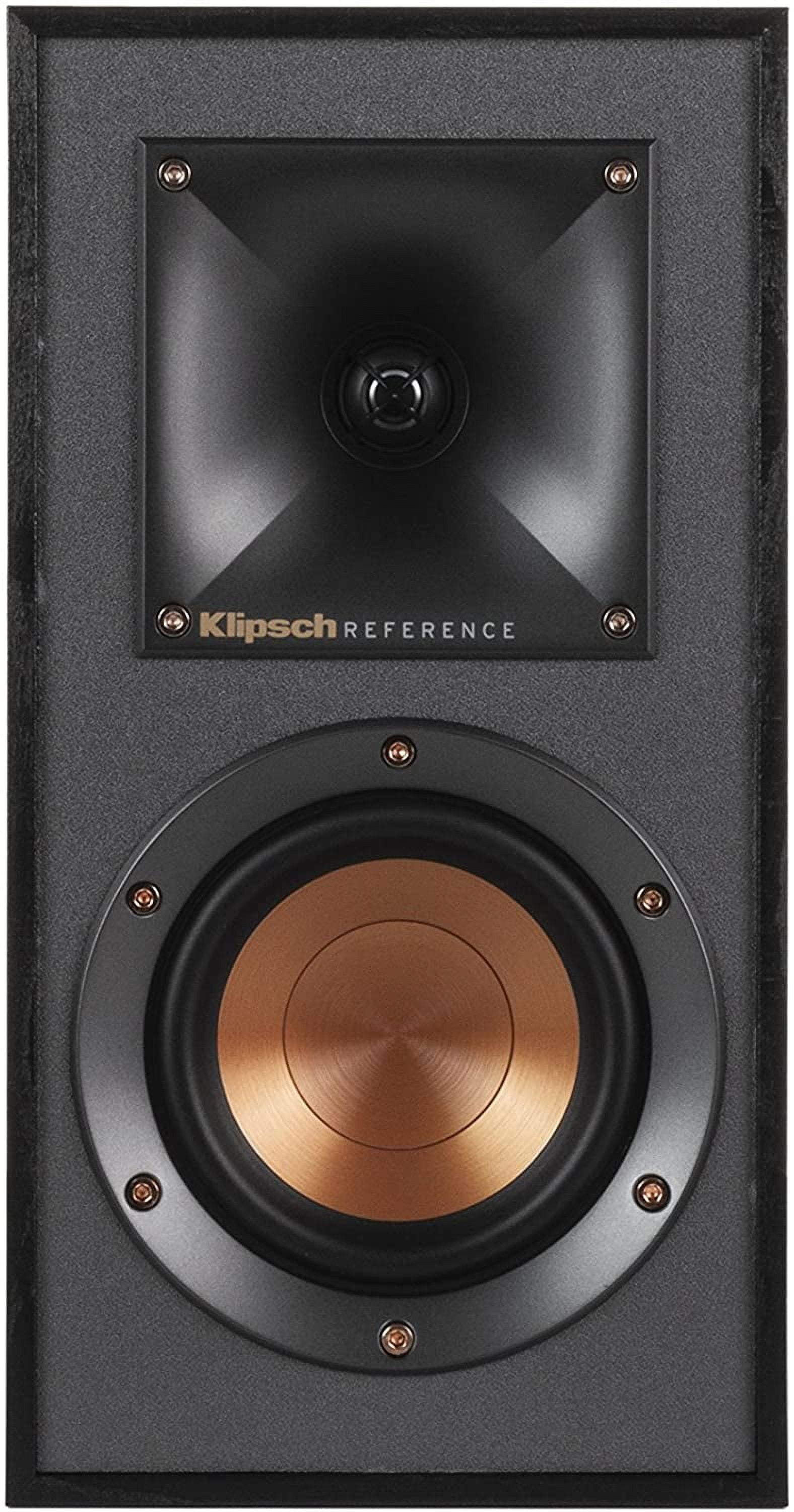Klipsch R-41M Reference 4" 50W Bookshelf Speakers - Pair (Black Wood Vinyl)