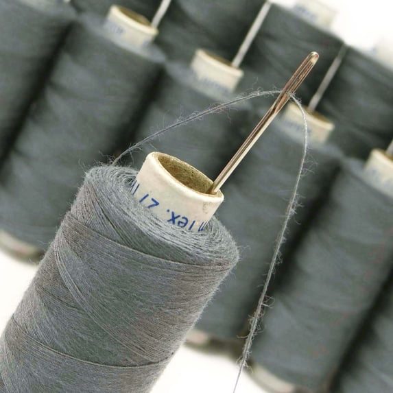 Polyester Thread Wholesale Spool New Spun Quilting Sewing Beige Supplies 20 Pcs