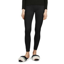 MeMoi Women's 100% Cotton Pointelle Rib Knit Seamless Leggings - Womens - Female