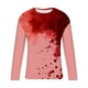 thumbnail image 3 of Blusas y camisas de manga larga y cuello redondo para hombre, camisetas casuales con estampado de moda y cuello redondo, blusas de licra de manga corta para hombre., 3 of 4